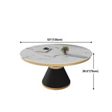 Black and White Dining Table Traditional Luxury Stone and Metal Dining Room Collection Clearhalo 'Dining Tables & Seating' 'Dining Tables' 'dining_table' 'furn' 'furn_dining_table' 'Furniture' 'furniture_dining_table' 'Kitchen & Dining Furniture' 1200x1200_42a2a933-ae69-4abb-9ad4-31952c11e1b0