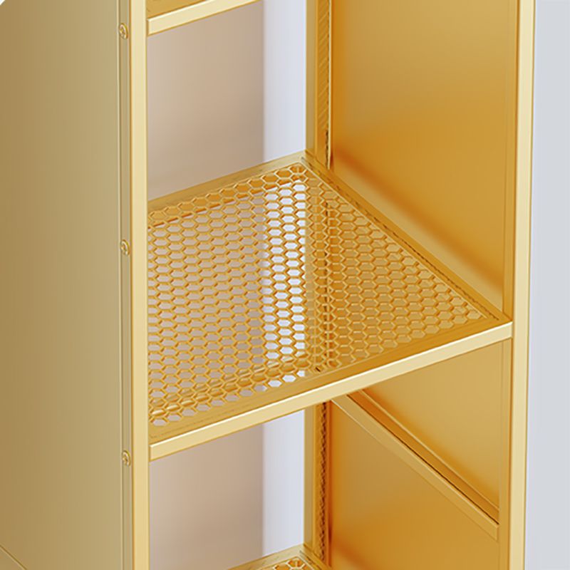 Estante de estantería de acabado antiguo de 9 "w