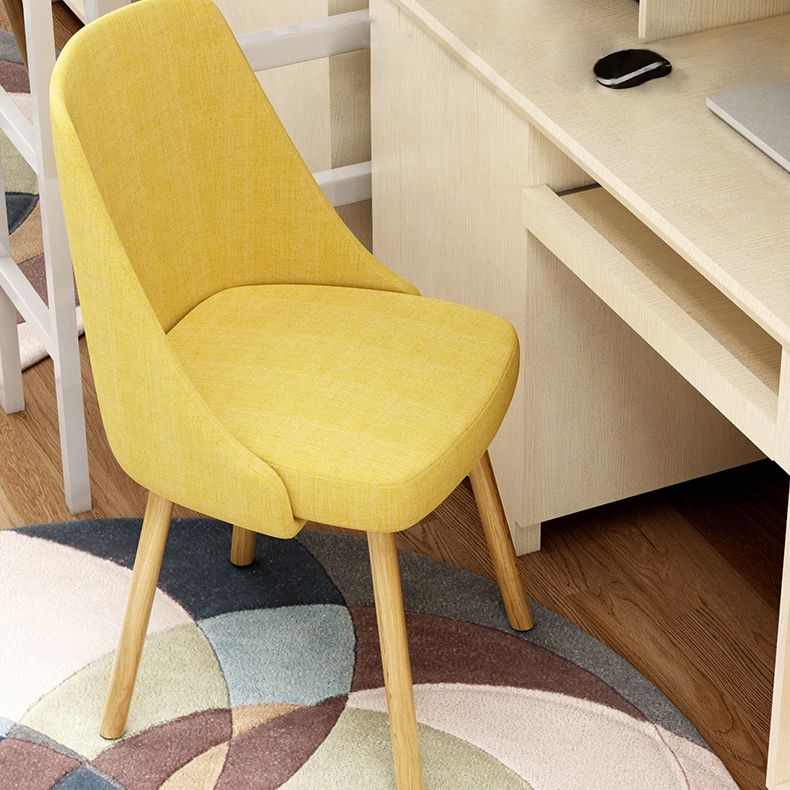 Solid Back Chair Industrial Wood Dining Kitchen Room Side Chair Clearhalo 'Dining Chairs' 'Dining Tables & Seating' 'dining_chair' 'furn' 'furn_dining_chair' 'Furniture' 'Kitchen & Dining Furniture' 1200x1200_42a632bf-02f8-453a-b098-3df7053e4973