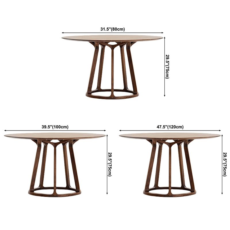 Round Pedestal Table Stone Dining Room Home Furniture with Pine Solid Wood Clearhalo ' dining_table' 'Dining Tables & Seating' 'Dining Tables' 'furn' 'furn_dining_table' 'Furniture' 'furniture_dining_table' 'Kitchen & Dining Furniture' 'kitchen&dining_furn' 'kitchen' 'kitchen_dining_table' 1200x1200_42a72381-5d7a-41a3-8664-995bd698cb69