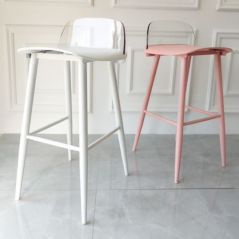 Scandinavian Style Bar-stool with Square Seat Counter Stool for Kitchen Bar Clearhalo 'Bar Furniture' 'Bar Stools' 'bar_stools' 'furn' 'furn_bar_stools' 'furniture_bar_stools' 'Kitchen & Dining Furniture' 'kitchen&dining_furn' 'kitchen' 'kitchen_furn' Furniture' 1200x1200_42ab0d77-823f-46d2-97ed-d983386f91f2