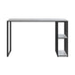 Contemporary Bar Dining Table Double Pedestal Bar Height Table with Shelf Clearhalo 'Bar Furniture' 'Bar Tables' 'bar_tables' 'furn' 'furn_bar_tables' 'Furniture' 'furniture_bar_tables' 'Kitchen & Dining Furniture' 'kitchen&dining_furn' 'kitchen' 1200x1200_42abafba-d9b9-4afd-a094-52d89cee7f61
