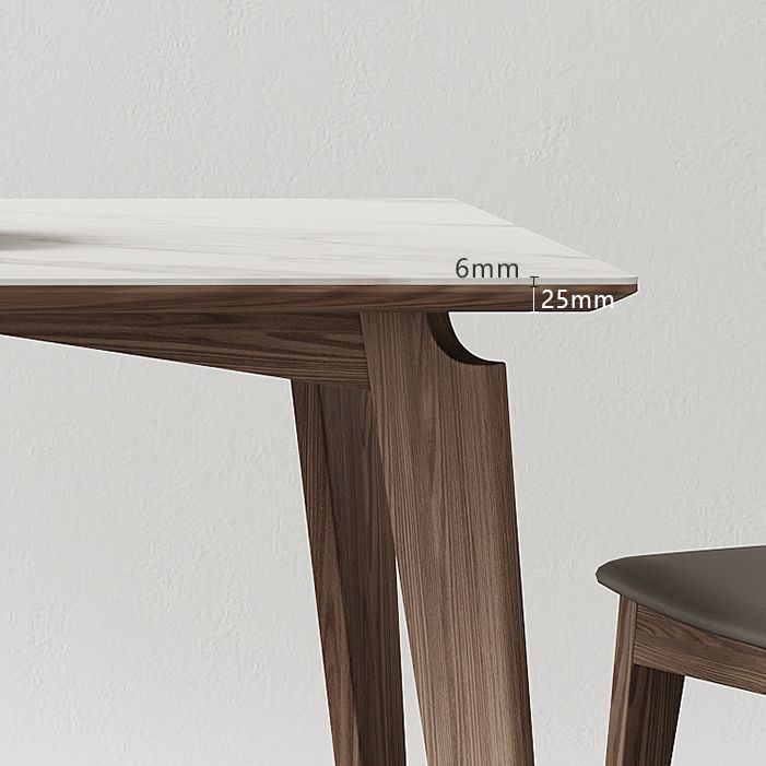 Modern Sintered Stone Top Dining Set Rectangle 1/2/4/5/7 Pieces Dining Room Table Set Clearhalo 'Dining Room Sets' 'Dining Tables & Seating' 'dining_room_set' 'furn' 'furn_dining_room_set' 'Furniture' 'furniture_dining_room_set' 'Kitchen & Dining Furniture' 1200x1200_42aca2d1-0e1a-4e63-a0b4-27fe1a02549c