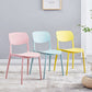 Plastic Scandinavian Dining Kitchen Room Chair Open Back Side Chair Clearhalo 'Dining Chairs' 'Dining Tables & Seating' 'dining_chair' 'furn' 'furn_dining_chair' 'Furniture' 'furniture_dining_chair' 'Kitchen & Dining Furniture' 1200x1200_42b10ac1-3c97-4c9b-b43e-7676dc1affbf