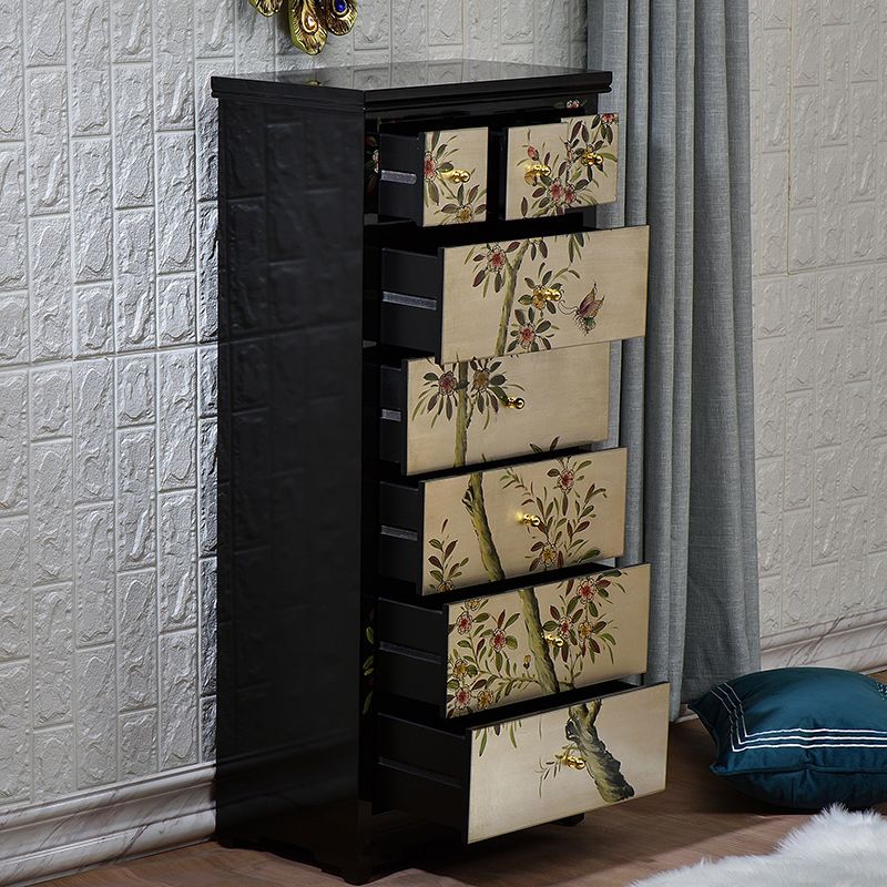 American Traditional Storage Chest Dresser Solid Wood Storage Chest