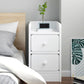 Moderia de madera de madera Night Bedside Gabinet con cajón para dormitorio