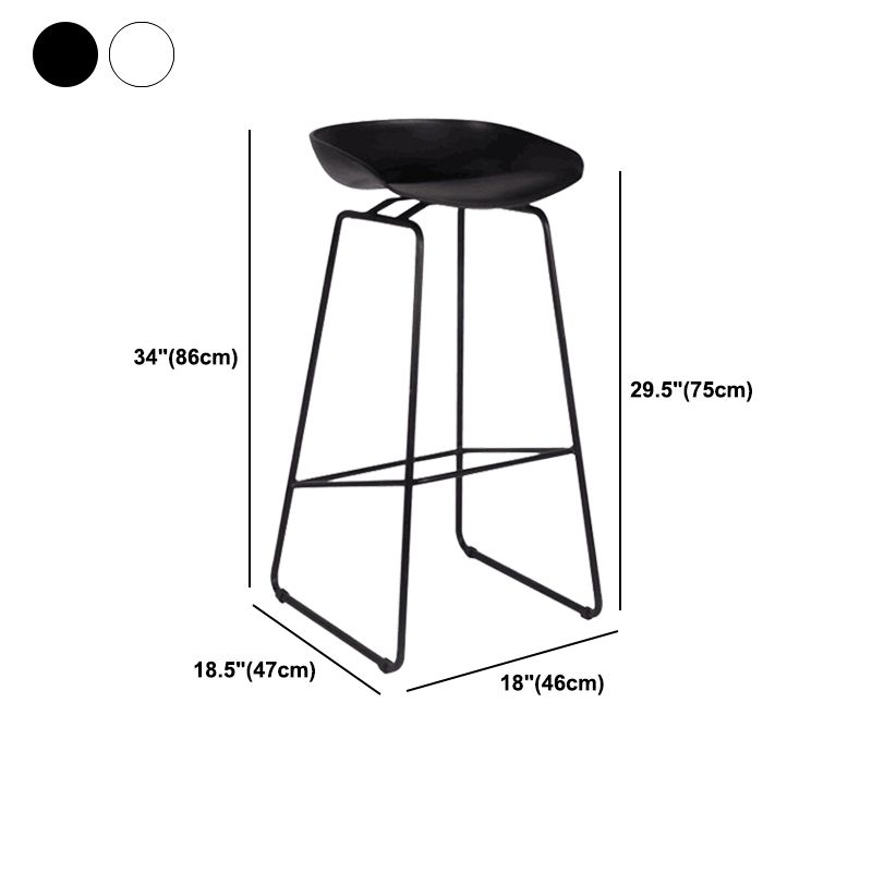 MODERNO DESSERT SHOP STOOL STOOL FINITURA Iron Finita Matte