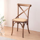 Contemporary Wood Kitchen Dining Side Chair Cross Back Side Chair Clearhalo 'Dining Chairs' 'Dining Tables & Seating' 'dining_chair' 'furn' 'furn_dining_chair' 'Furniture' 'Kitchen & Dining Furniture' 1200x1200_42ba5c70-71ab-44bc-9b49-3014119ce568