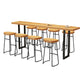 Industrial Rectangle Bar Counter Table Wood Bar Counter Table for Restaurant Clearhalo 'Bar Furniture' 'Bar Tables' 'bar_tables' 'furn' 'furn_bar_tables' 'Furniture' 'Kitchen & Dining Furniture' 1200x1200_42ba64a8-ed19-4b03-a518-b4c9e1e2cbab