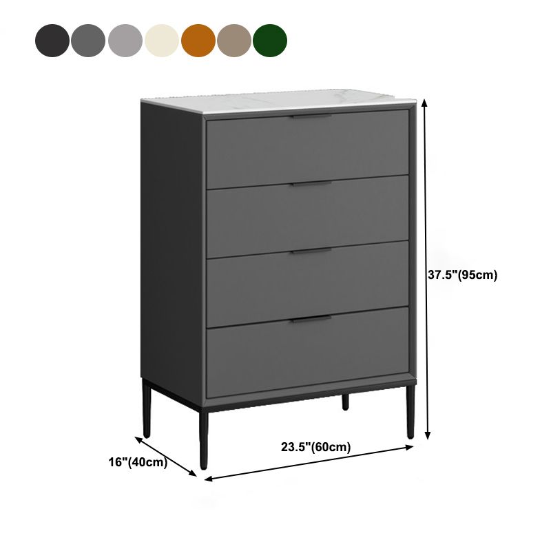 15.74" Wide Modern Accent Chest with Soft Close Drawers Chest Clearhalo 'Cabinets & Chests' 'cabinets_chests' 'furn' 'furn_cabinets_chests' 'Furniture' 'Living Room Furniture' 1200x1200_42bbcc26-e27a-42d3-96da-b8106cf7eb20