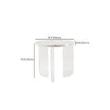 Round Terrazzo Coffee Cocktail Table Set with Acrylic/Ash Legs Clearhalo 'Coffee & Accent Tables' 'Coffee Tables' 'coffee_tables' 'furn' 'furn_coffee_tables' 'Furniture' 'Living Room Furniture' 1200x1200_42bd34e6-e376-4efb-83fd-151155b1b273