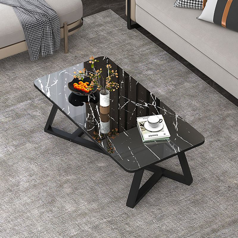 Glass Top Coffee Cocktail Table Frame Rectangle Coffee or End Table