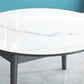 Modern Style Sintered Stone Dining Table Round Drop-Leaf Table with Wooden Base Clearhalo ' dining_table' 'Dining Tables & Seating' 'Dining Tables' 'furn' 'furn_dining_table' 'Furniture' 'furniture_dining_table' 'Kitchen & Dining Furniture' 'kitchen&dining_furn' 'kitchen' 'kitchen_dining_table' 1200x1200_42c03cc5-490f-48fc-bf4d-237159704729