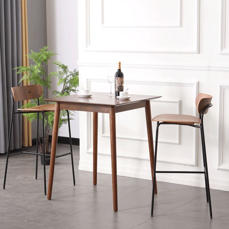Low Back Metal Indoor Barstool Industrial Black Tall Stool with Wood Seat 1 Piece Clearhalo 'Bar Furniture' 'Bar Stools' 'bar_stools' 'furniture_bar_stools' 'Kitchen & Dining Furniture' 'kitchen&dining_furn' 'kitchen' 'kitchen_furn' Furniture' 1200x1200_42c26f19-7b41-4e0d-b083-e7a46c4255e1