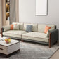 Greamy-White 35" High Contemporary Square Arm Standard Sofa with Loose Back Clearhalo 'furn' 'furn_sofas' 'Furniture' 'furniture_sofas' 'Living Room Furniture' 'Sofa' 'sofas' 1200x1200_42c2a7a9-5f76-4308-b406-c8a7a62278c2