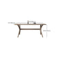 Modern Rectangular Stone Top Dining Table with Solid Wood Legs for Living Room Clearhalo 'Dining Tables & Seating' 'Dining Tables' 'dining_table' 'furn' 'furn_dining_table' 'Furniture' 'Kitchen & Dining Furniture' 1200x1200_42c33f57-b985-4a92-b8ac-419c243cb039