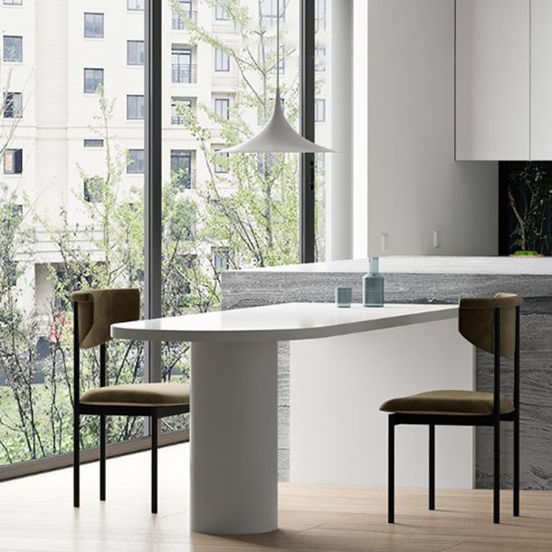 Industrial Style Wood Top Counter Table 42-inch Height Table for Living Room Clearhalo 'Bar Furniture' 'Bar Tables' 'bar_tables' 'furn' 'furn_bar_tables' 'Furniture' 'furniture_bar_tables' 'Kitchen & Dining Furniture' 1200x1200_42c4087a-df86-4c93-9628-213c0ea0e6ad