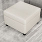 Contemporary Storage Ottomans Square Leather Storage Ottomans with Legs Clearhalo 'furn' 'furn_ottomans_poufs' 'Furniture' 'Living Room Furniture' 'Ottomans & Poufs' 'ottomans_poufs' 1200x1200_42c5799b-f4a5-4a6c-bd9e-068f90d4ea3c
