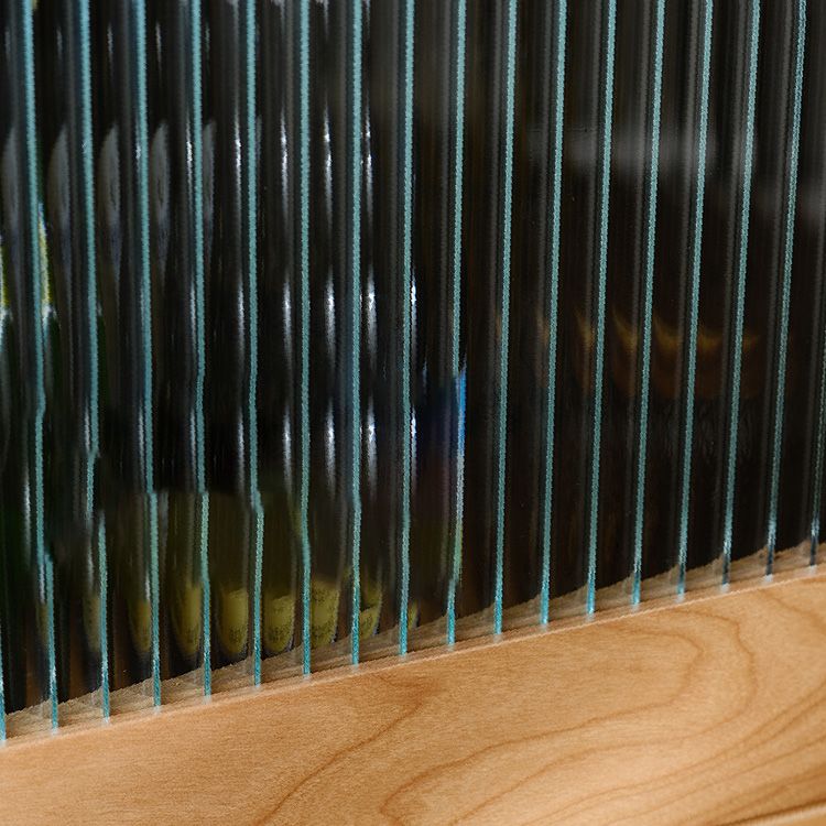 Contemporary Cabinet Solid Wood with Glass Doors and Drawers Accent Cabinet Clearhalo 'Cabinets & Chests' 'cabinets_chests' 'furn' 'furn_cabinets_chests' 'Furniture' 'Living Room Furniture' 1200x1200_42c66f41-77f9-4519-aaec-3a8428781c89