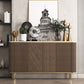 Glam Sideboard Cabinet Marble Sideboard Tavolo con porte per sala da pranzo