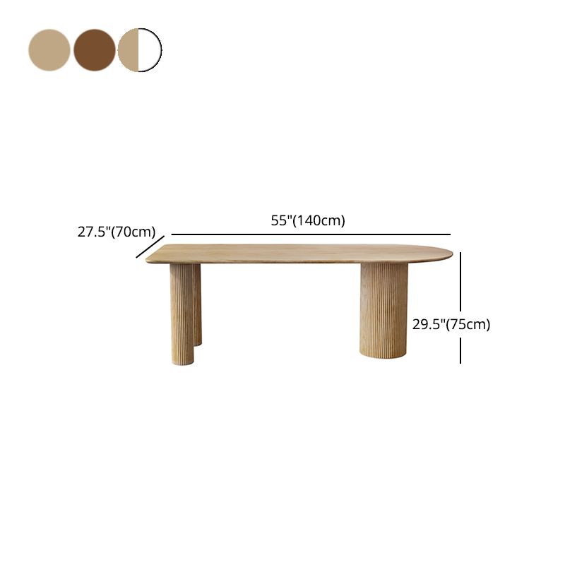 三脚ベースのある現代的なスタイルダイニングテーブルダイニングルームキッチンテーブル