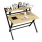 Contemporary Style Folding Home Office Desk Rectangular Trestle Writing Desk Clearhalo 'furn' 'furn_office_desk' 'Furniture' 'Office Desks' 'Office Furniture' 'office_desk' 1200x1200_42ccc947-8934-40cf-927f-3a3e63320818