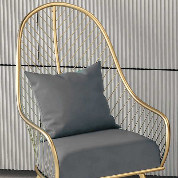 Scandinavian Style Open Back Arm Dining Chairs Linen Dining Chairs Clearhalo 'Dining Chairs' 'Dining Tables & Seating' 'dining_chair' 'furn' 'furn_dining_chair' 'Furniture' 'furniture_dining_chair' 'Kitchen & Dining Furniture' 1200x1200_42ccee25-68d7-44bf-9835-6284a9d6a0f5