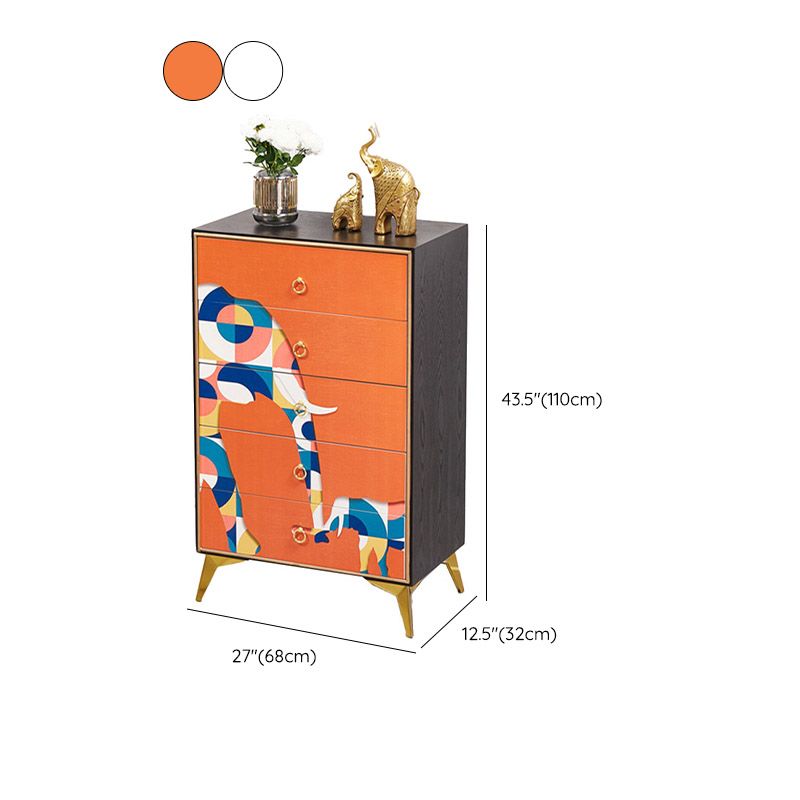 Tavolo da buffet in legno tavola laterale in stile moderno con armadi e cassetti