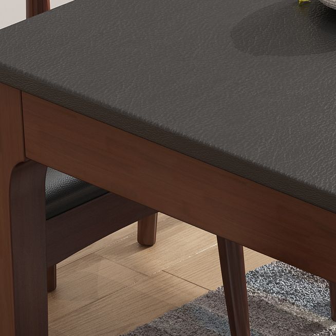 Contemporary Kitchen Dinner Table Rectangle Stone 4 Legs Dining Table Clearhalo 'Dining Tables & Seating' 'Dining Tables' 'dining_table' 'furn' 'furn_dining_table' 'Furniture' 'Kitchen & Dining Furniture' 1200x1200_42d3e396-3073-4605-8a76-7a78c39b8ac0