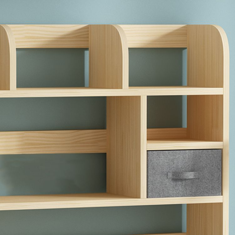 Wooden Shelf Bookcase Open Shelf Shelf Bookshelf for Home Office