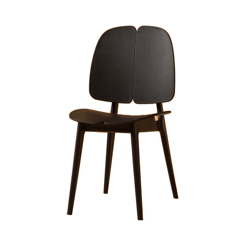 Scandinavian Armless Open Back Dining Side Chairs Plastic Dining Chair Clearhalo 'Dining Chairs' 'Dining Tables & Seating' 'dining_chair' 'furn' 'furn_dining_chair' 'Furniture' 'furniture_dining_chair' 'Kitchen & Dining Furniture' 1200x1200_42d7df56-dc82-43ef-9343-29a379c8e93a