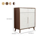 39.37" Tall 2 - Drawer Accent Cabinet Wood Storage Cabinet with 2 Doors Clearhalo 'Cabinets & Chests' 'cabinets_chests' 'furn' 'furn_cabinets_chests' 'Furniture' 'Living Room Furniture' 1200x1200_42dbfdad-76cd-4d33-a2c1-236de00b2c74