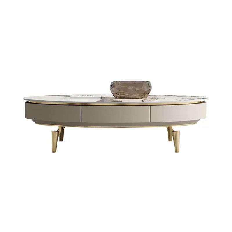 4 Legs Cocktail Table Modern Rectangle Single Coffee Table with 4 Drawers Clearhalo 'Coffee & Accent Tables' 'Coffee Tables' 'coffee_tables' 'furn' 'furn_coffee_tables' 'Furniture' 'Living Room Furniture' 1200x1200_42dc8d10-8c2d-416b-9b4d-bb7a9df6efe3