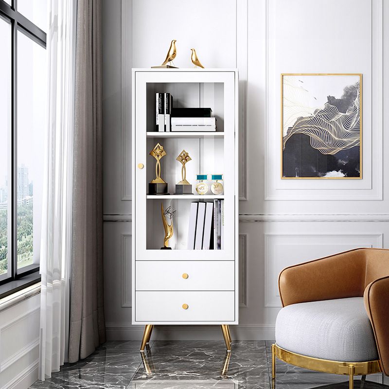 23,62 "Bois de large et métal 1 - armoire d'accent de porte, 2 - armoire d'accent tiroir - bois