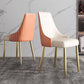 Glam Upholstered Dining Chair Leather Dining Chair with Gold Legs Clearhalo 'Dining Chairs' 'Dining Tables & Seating' 'dining_chair' 'furn' 'furn_dining_chair' 'Furniture' 'Kitchen & Dining Furniture' 1200x1200_42e1e794-adad-4e97-b82d-de4e5802f9c9