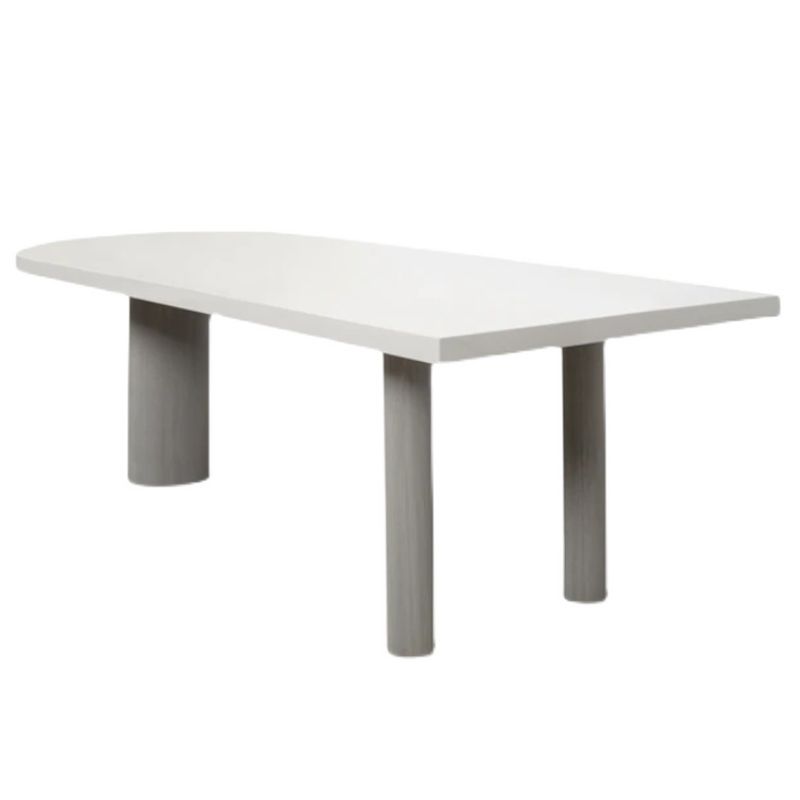 Modern Style Home Solid Wood Dining Table Freeform Shape Table with 3 Legs Base Clearhalo ' dining_table' 'Dining Tables & Seating' 'Dining Tables' 'furn' 'furn_dining_table' 'Furniture' 'furniture_dining_table' 'Kitchen & Dining Furniture' 'kitchen&dining_furn' 'kitchen' 'kitchen_dining_table' 1200x1200_42e77ce9-88d6-4fdb-bdb7-ccc537733ac6