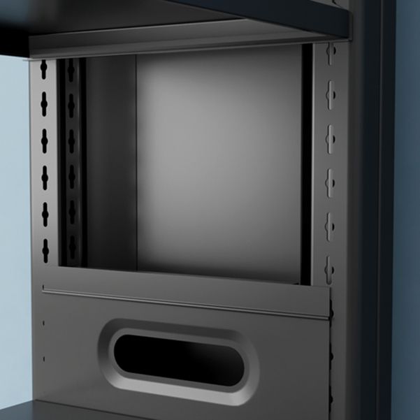 Urban Open Back Shelf Bookcase Standard Steel Bookshelf for Study Room Clearhalo 'Bookcases' 'furn' 'furn_bookcases' 'Furniture' 'Office Furniture' 1200x1200_42eff99c-8c17-4182-b40e-15489b528eae