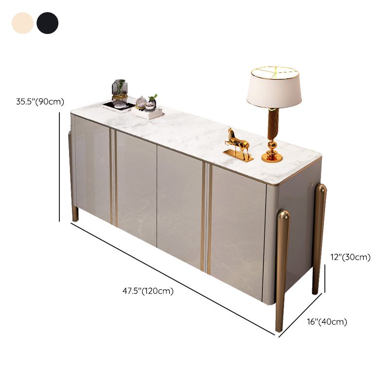 Sidebelle medie mobili per la casa in stile lusso con porte