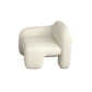 Sofa Couch Contemporary Tight Back Standard Settee Bench in White