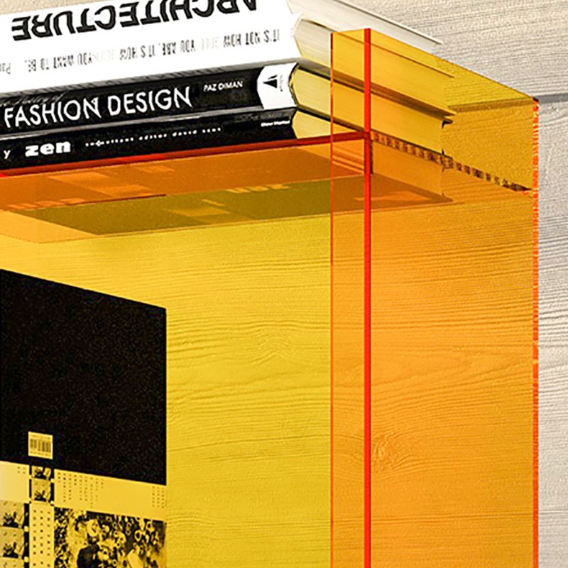 Acrylic Bookshelf Scandinavian Style Closed Back Bookcase for Home Office Study Room Clearhalo 'Bookcases' 'furn' 'furn_bookcases' 'Furniture' 'furniture_bookcases' 'Office Furniture' 1200x1200_42f4e1b6-230a-4a90-b716-90ca98fe53bd