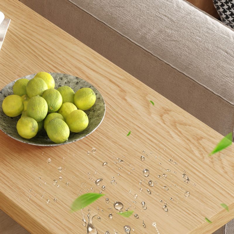 Moderne massief houten bartafel, rechthoekige eettafel voor de keuken