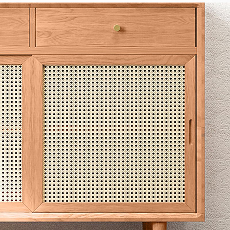 Server da pranzo in legno massimo da 15,75 "W in stile contemporaneo per soggiorno in cucina