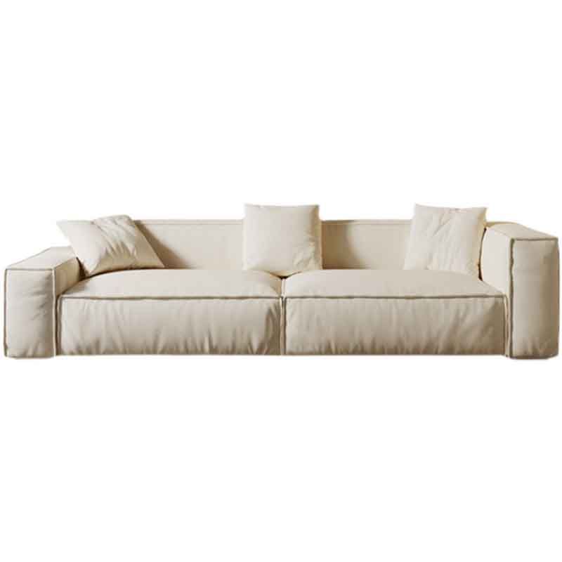 Tight Back Faux Leather Square Arm Sofa with Stain Resistant and Wear Resistance Clearhalo 'furn' 'furn_sofas' 'Furniture' 'furniture_sofas' 'kitchen' 'kitchen_sofas' 'Living Room Furniture' 'Sofa' 'sofas' 1200x1200_42fbd8fd-1f79-4b96-b4a9-23d8b8c2dfbf