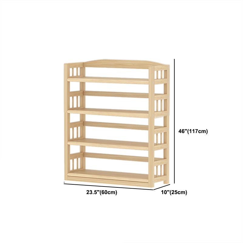 Contemporary Pine Shelf Bookcase Standard Natural Open Bookcase Clearhalo 'Bookcases' 'furn' 'furn_bookcases' 'Furniture' 'Office Furniture' 1200x1200_42fc68da-c6df-455c-b43e-f604c04d58bb