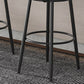Scandinavian Matte Finish Velvet Counter Stool Footrest Coffee Shop Barstool Clearhalo 'Bar Furniture' 'Bar Stools' 'bar_stools' 'Furniture' 'furniture_bar_stools' 'Kitchen & Dining Furniture' 1200x1200_4302567d-62fa-4df8-8fc1-79b03f881027