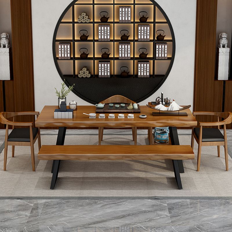 Solid Wood Home Working Table Industrial Rectangle Office Table Clearhalo 'furn' 'furn_office_desk' 'Furniture' 'furniture_office_desk' 'Office Desks' 'Office Furniture' 'office_desk' 1200x1200_43037fc7-becf-4247-9482-1b81766f47e1