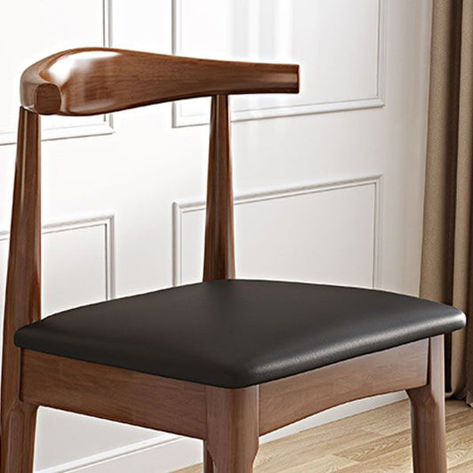 Scandinavian Upholstered Home Side Chair Natural Open Back Dining Chair Clearhalo ' kitchen&dining_furn' 'Dining Chairs' 'Dining Tables & Seating' 'dining_chair' 'Furniture' 'furniture_dining_chair' 'Kitchen & Dining Furniture' 'kitchen' 1200x1200_4305a6a1-aded-44b7-966d-32b9359013ff