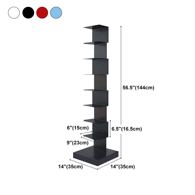 13.78"W Bookshelf Contemporary Style Invisible Bookcase for Office Study Room Clearhalo 'Bookcases' 'furn' 'furn_bookcases' 'Furniture' 'furniture_bookcases' 'Office Furniture' 1200x1200_430639a3-a526-4af1-aff2-e28c12dc6713