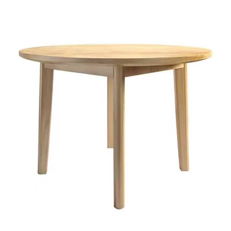 Round Rectangular Dining Table Solid Wood Dining Table in Wood Color for Home Clearhalo ' dining_table' 'Dining Tables & Seating' 'Dining Tables' 'furn' 'furn_dining_table' 'Furniture' 'furniture_dining_table' 'Kitchen & Dining Furniture' 'kitchen&dining_furn' 'kitchen' 'kitchen_dining_table' 1200x1200_4306d496-90c5-43bf-88ce-90f14f3ac919