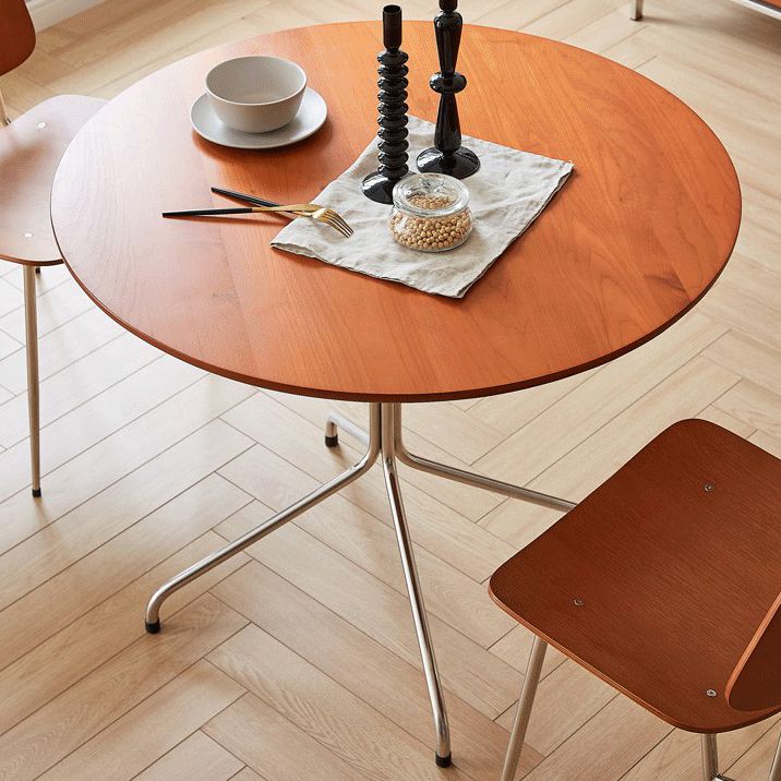 Contemporary Round 4-foot Home Furniture Solid Wood Dining Room Collection Clearhalo ' dining_table' 'Dining Tables & Seating' 'Dining Tables' 'furn' 'furn_dining_table' 'Furniture' 'furniture_dining_table' 'Kitchen & Dining Furniture' 'kitchen&dining_furn' 'kitchen' 'kitchen_dining_table' 1200x1200_4306de20-8de6-420d-94c7-f0f888b46bcd